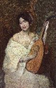 Lady with a Mandolin